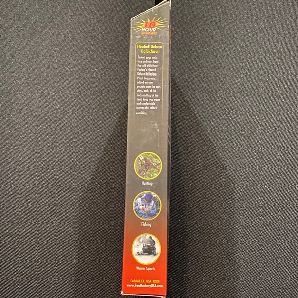 Heat Factory ~ Heated Deluxe Balaclava ~ Brand New! - Picture 3 of 4